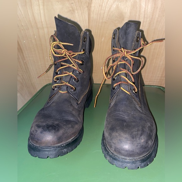 🇺🇸 Vintage 1980’s Timberland Leather Hiking Boots - Picture 3 of 14